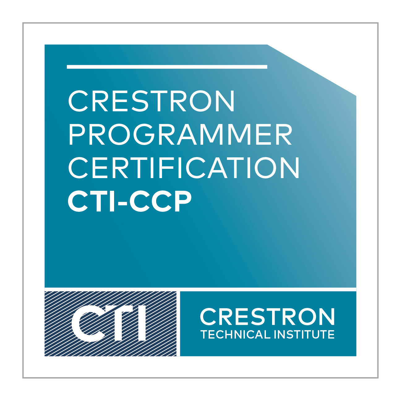 Crestron Certified Programmer